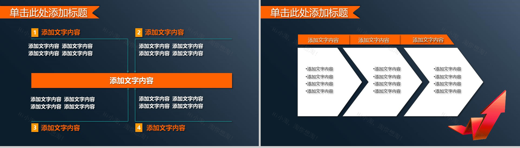 商务汇报企业管理商业融资PPT模板-3
