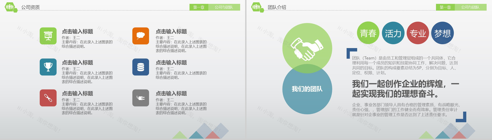 框架完整创业融资计划书PPT模板-4