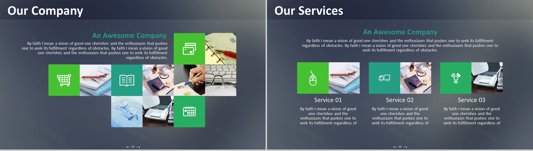 商务风商业计划书工作总结汇报PPT模板-3