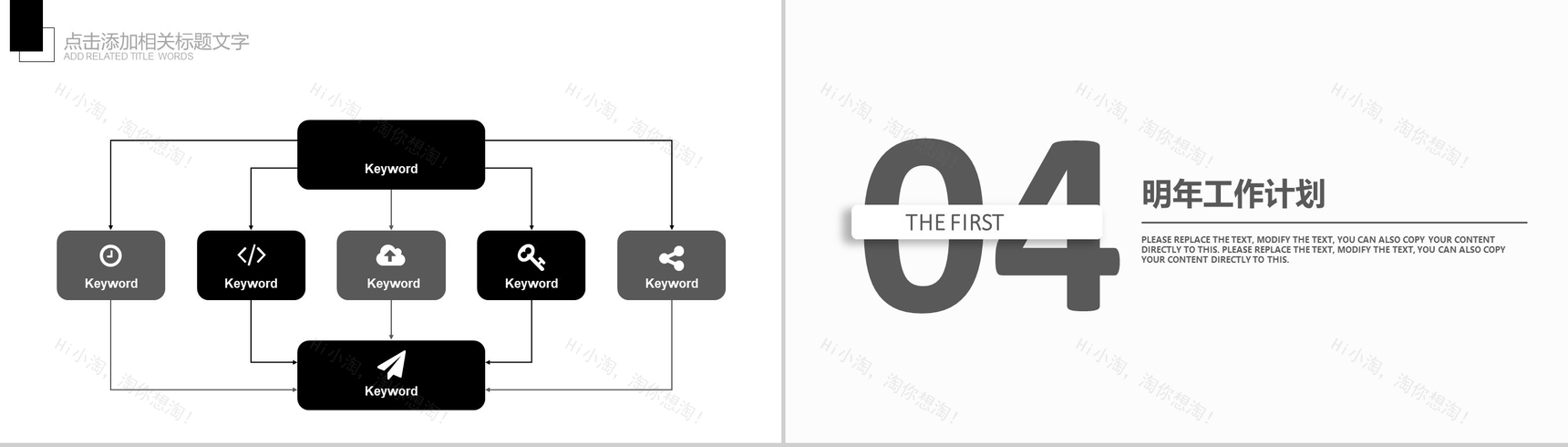黑色电影影视剧组主题PPT模板-11