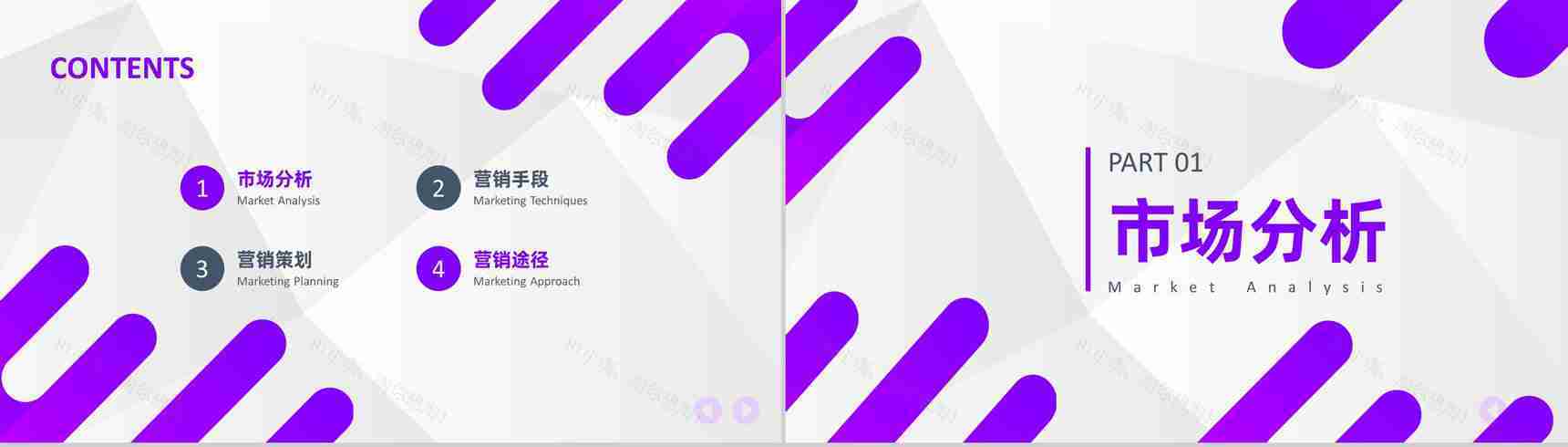 商业合作营销推广计划书与产品营销战略规划PPT模板-2