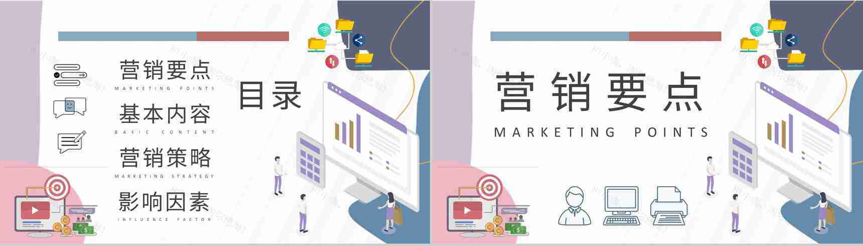 公司品牌营销推广计划培训网络营销策略学习PPT模板-2