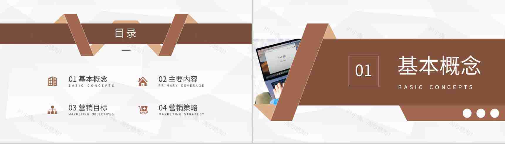 公司网站竞价推广方法学习SEM分析知识培训总结PPT模板-2
