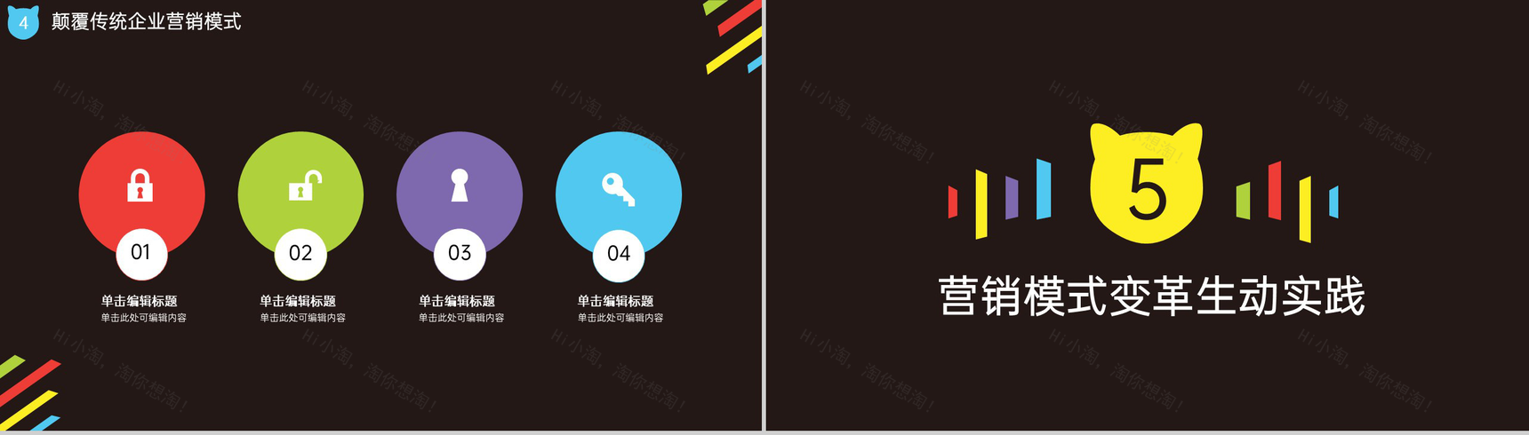 黑色简约双十一营销活动策划书PPT模板-13