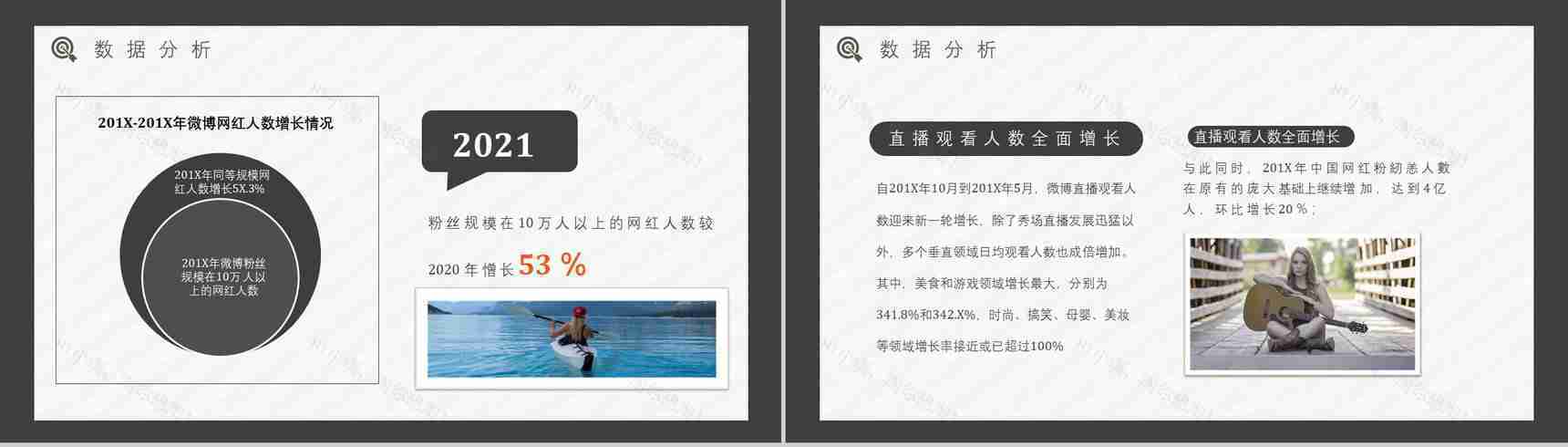 网红经济现象解读的利弊优势与劣势具体案例PPT模板-8