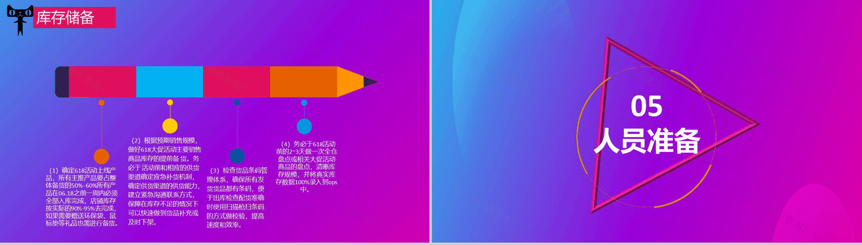 618活动策划节日促销PPT模板-7