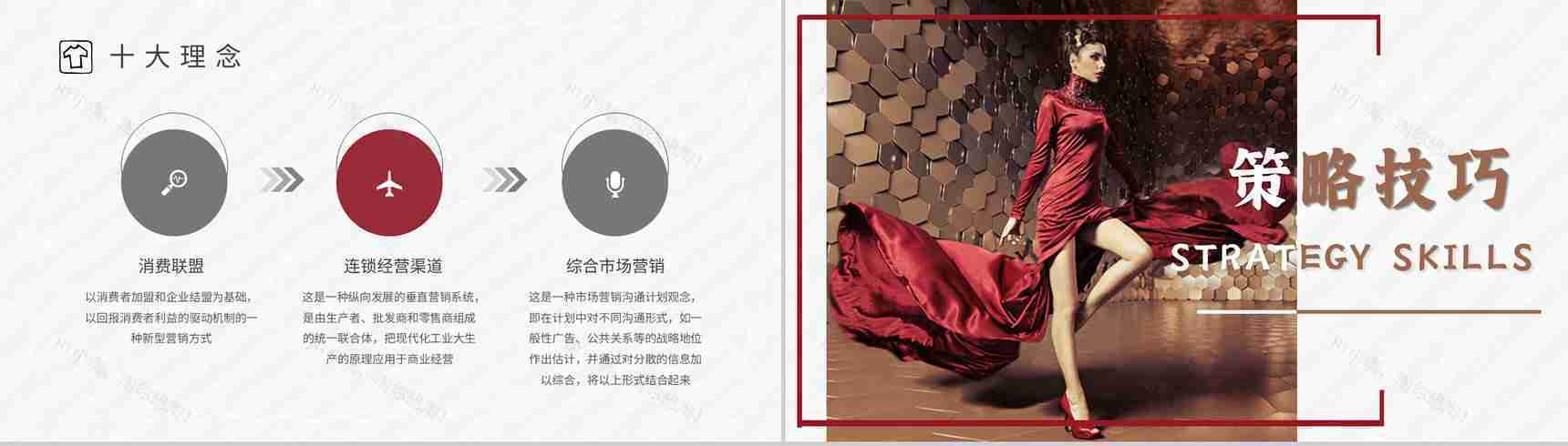 服装营销策划商场活动推广策划产品展示PPT模板-5