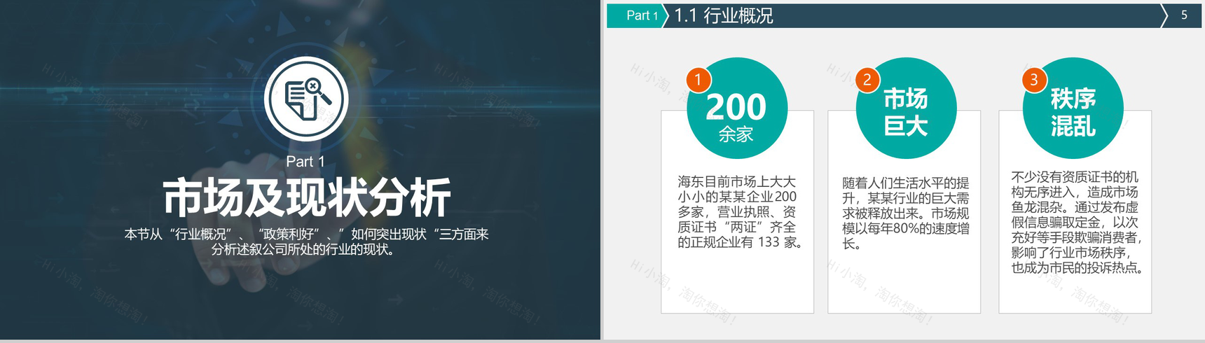 某公司微信营销策划方案PPT模板-3