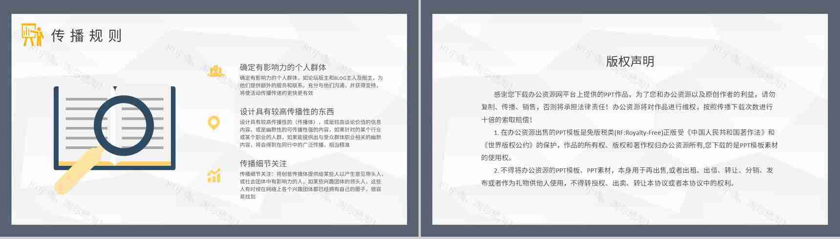 病毒式网络营销策略学习企业品牌直播营销培训PPT模板-8