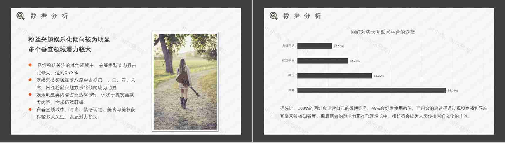 网红经济现象解读的利弊优势与劣势具体案例PPT模板-9