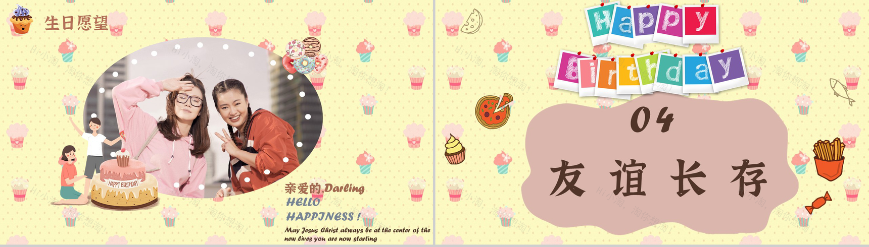 企业员工生日会活动策划方案纪念电子相册动态PPT模板-8