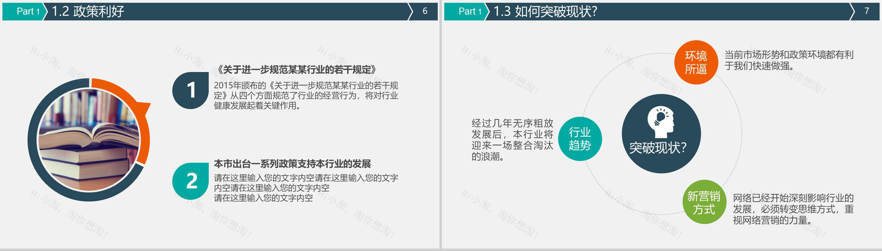 某公司微信营销策划方案PPT模板-4