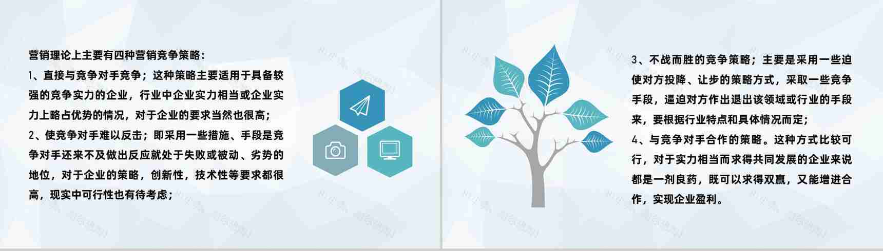 公司网络营销策略推广方案产品市场定位分析汇报PPT模板-7