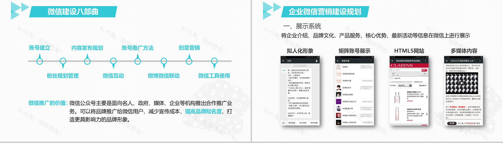 企业微营销实战商务读书笔记PPT模板-9