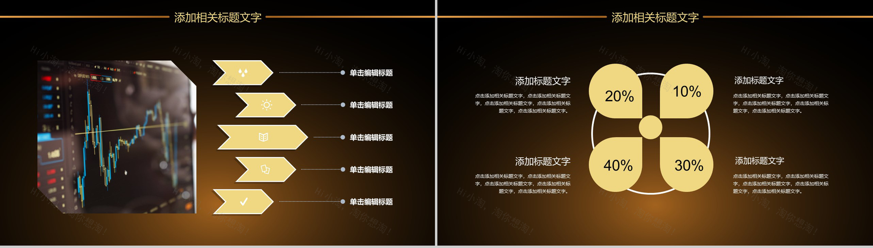 典雅大气商务风格金融投资数字化整合营销汇报PPT模板-5