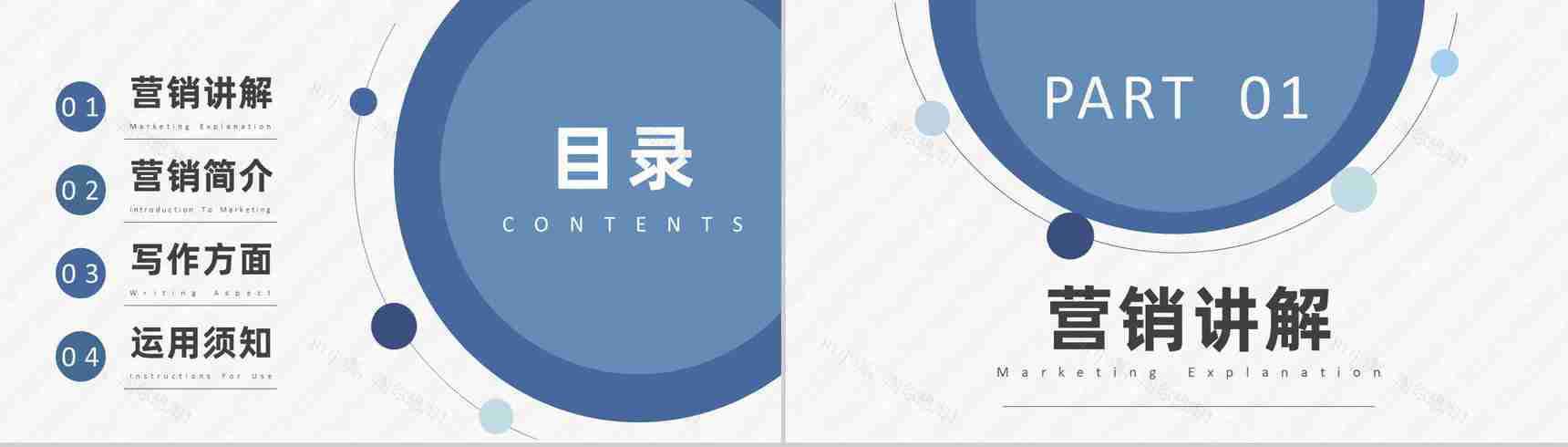 新媒体行业软文营销文案与博客论坛推广培训专用PPT模板-2