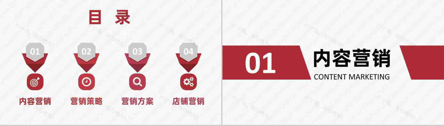 淘宝营销计划店铺活动推广及产品内容运营方案PPT模板-2