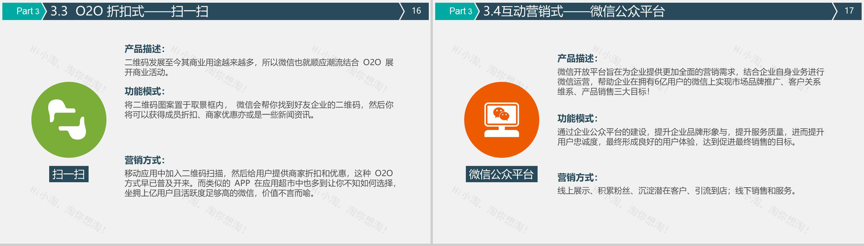 某公司微信营销策划方案PPT模板-9