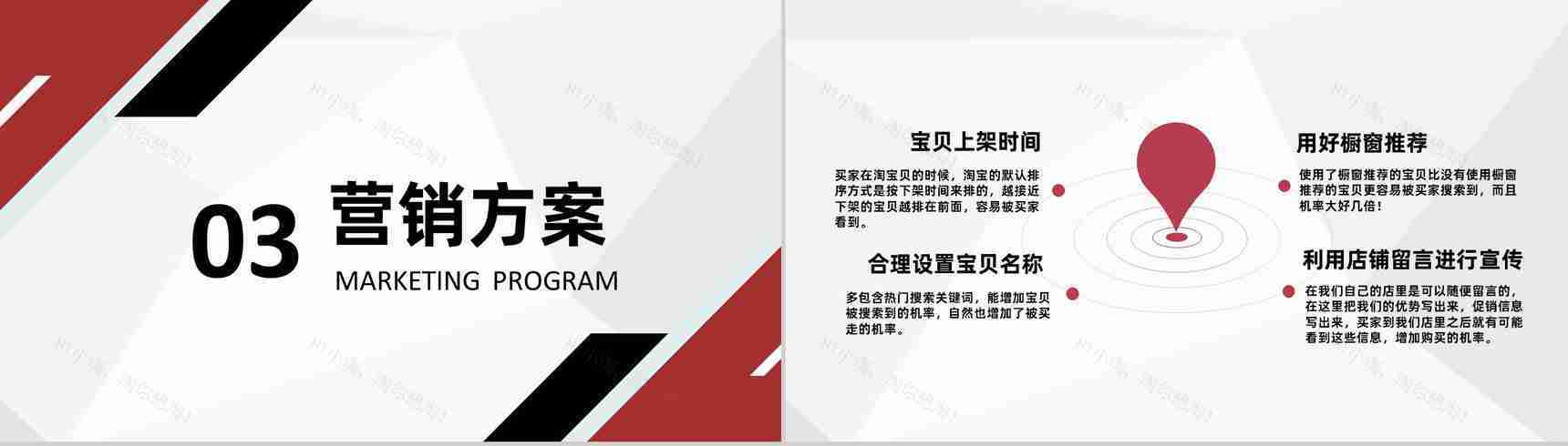 淘宝营销策略及店铺活动推广市场营销案例分析PPT模板-6