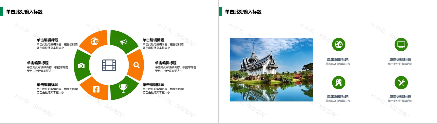 精品旅行商务汇报通用PPT模板-3