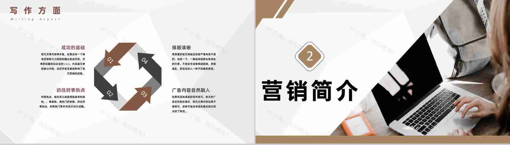 自媒体软文推广营销与自媒体营销案例分析通用PPT模板-5