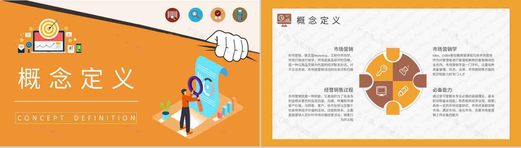 营销部门市场策划方案总结市场营销策划课程学习PPT模板-7