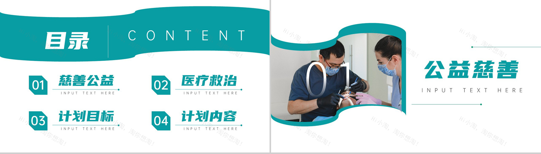 慈善医疗救治计划公益活动策划方案步骤PPT模板-2