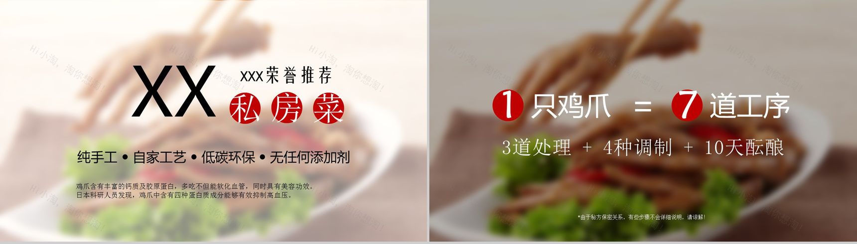 简约大气美食制作方法宣传产品介绍PPT模板-2