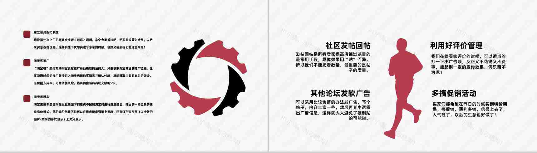 618淘宝营销活动策略市场营销部门汇报专用PPT模板-7