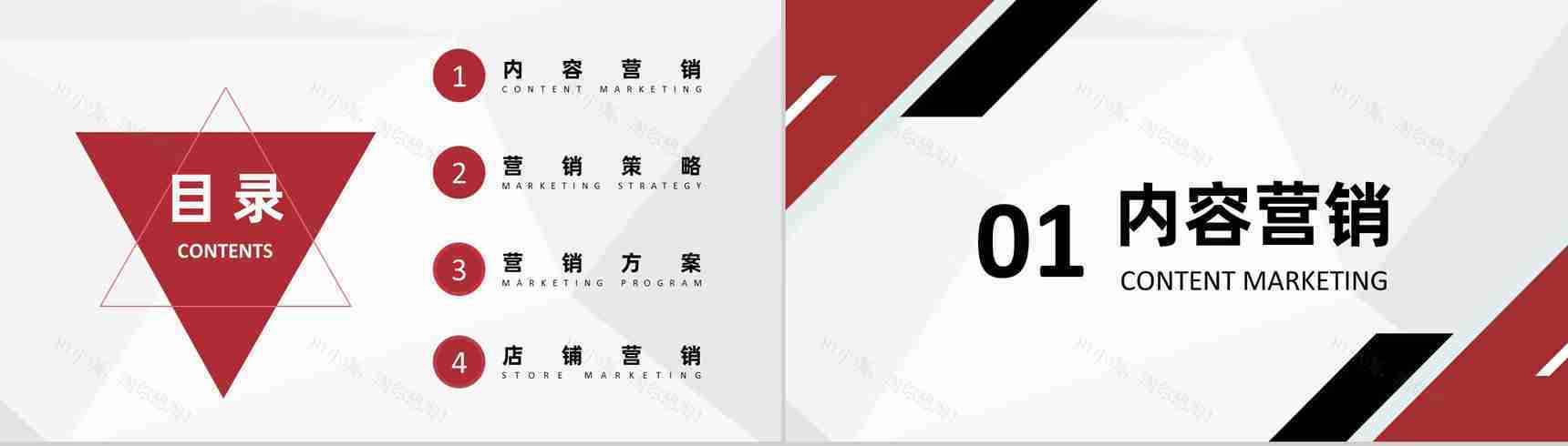 淘宝营销策略及店铺活动推广市场营销案例分析PPT模板-2