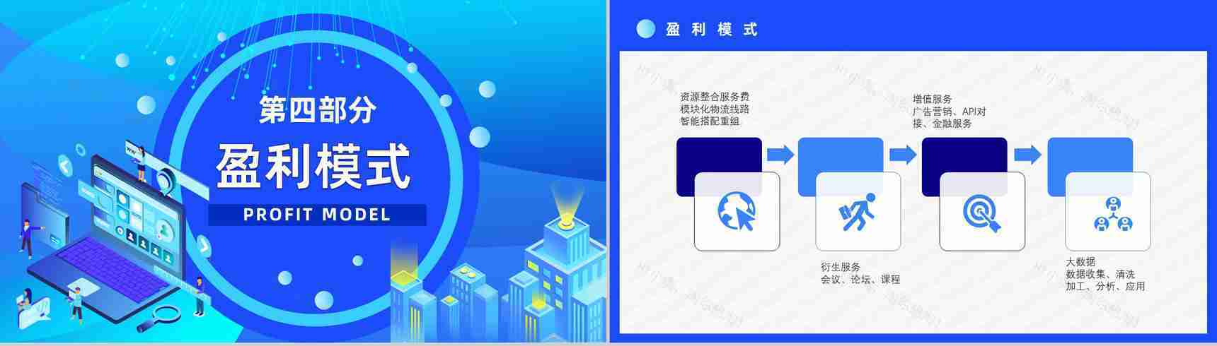 跨境电商的进口模式分类物流海淘方案与SOP智慧跨境电商PPT模板-8