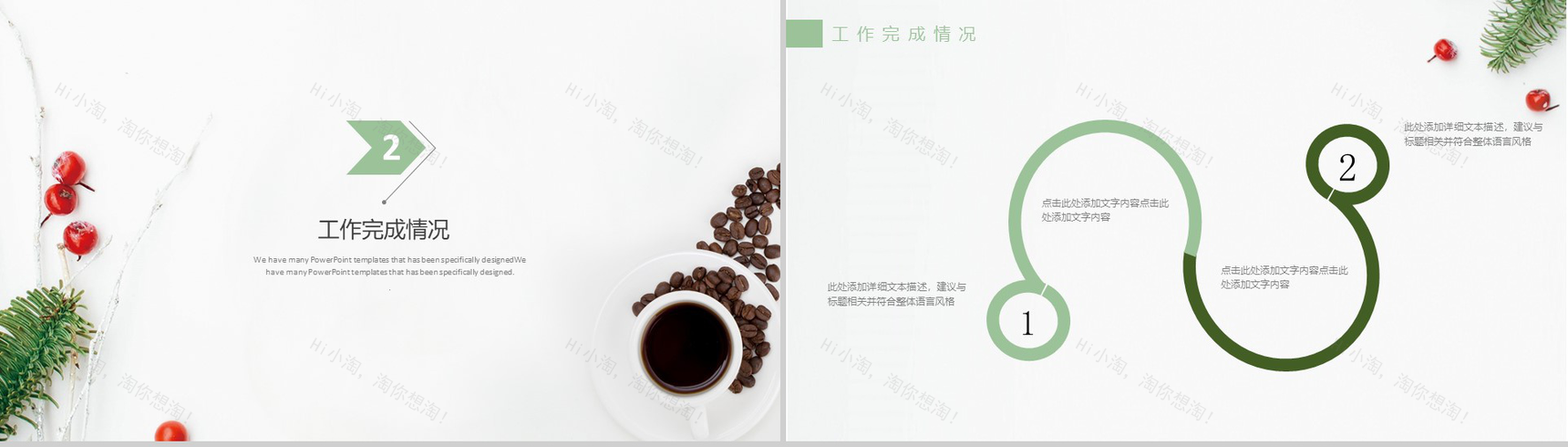 咖啡主题产品推广项目介绍PPT模板-5
