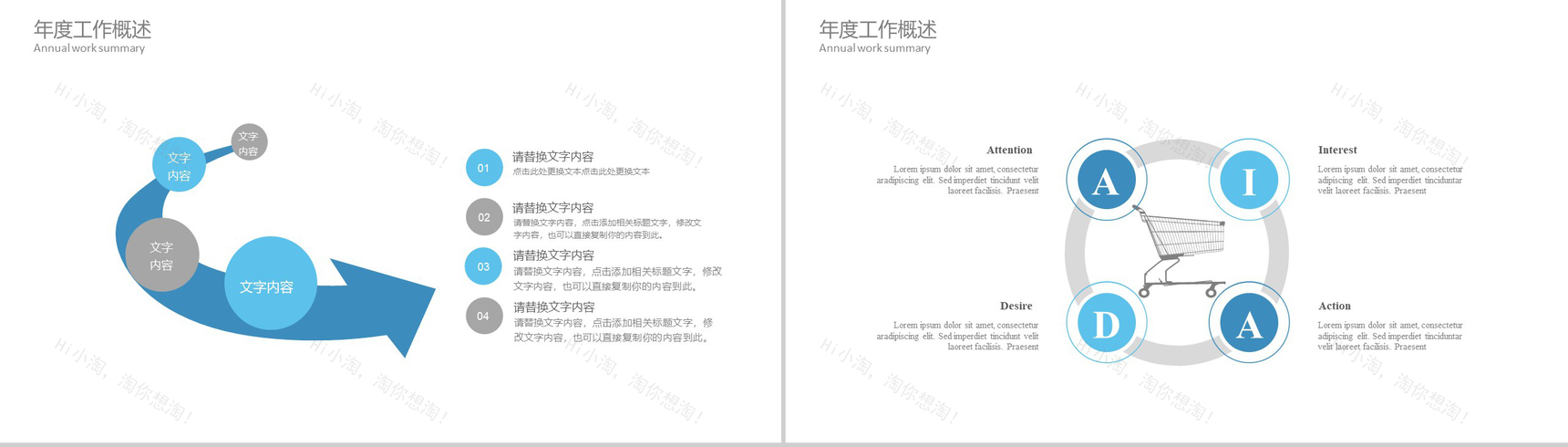 装修设计工作计划报告PPT模版-3