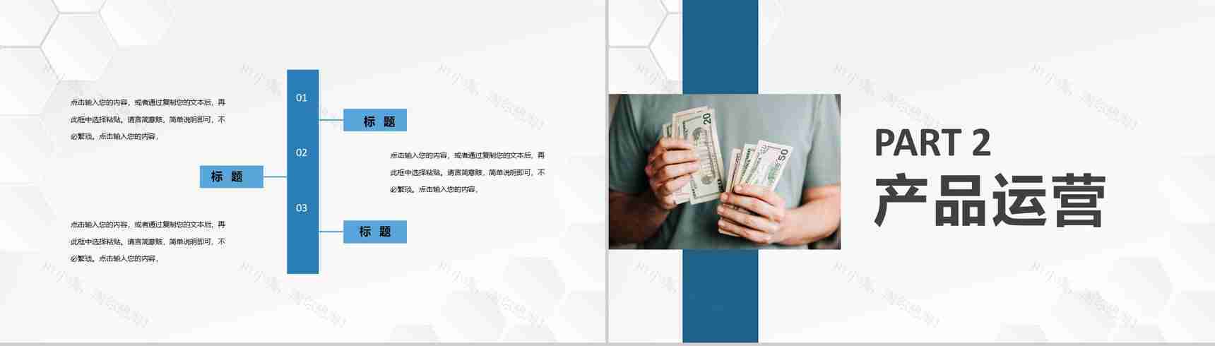 保险公司金融理财项目策划保险产品运营发展计划PPT模板-4