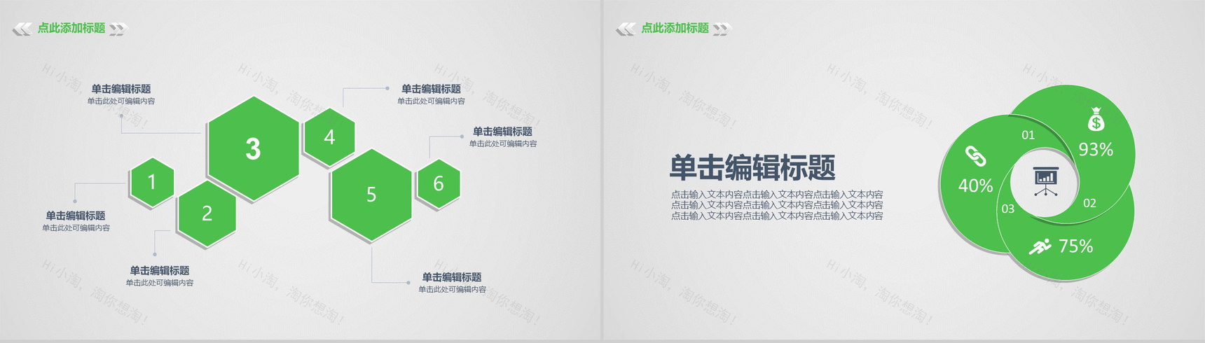 白色简约动态微信营销报告PPT模板-5