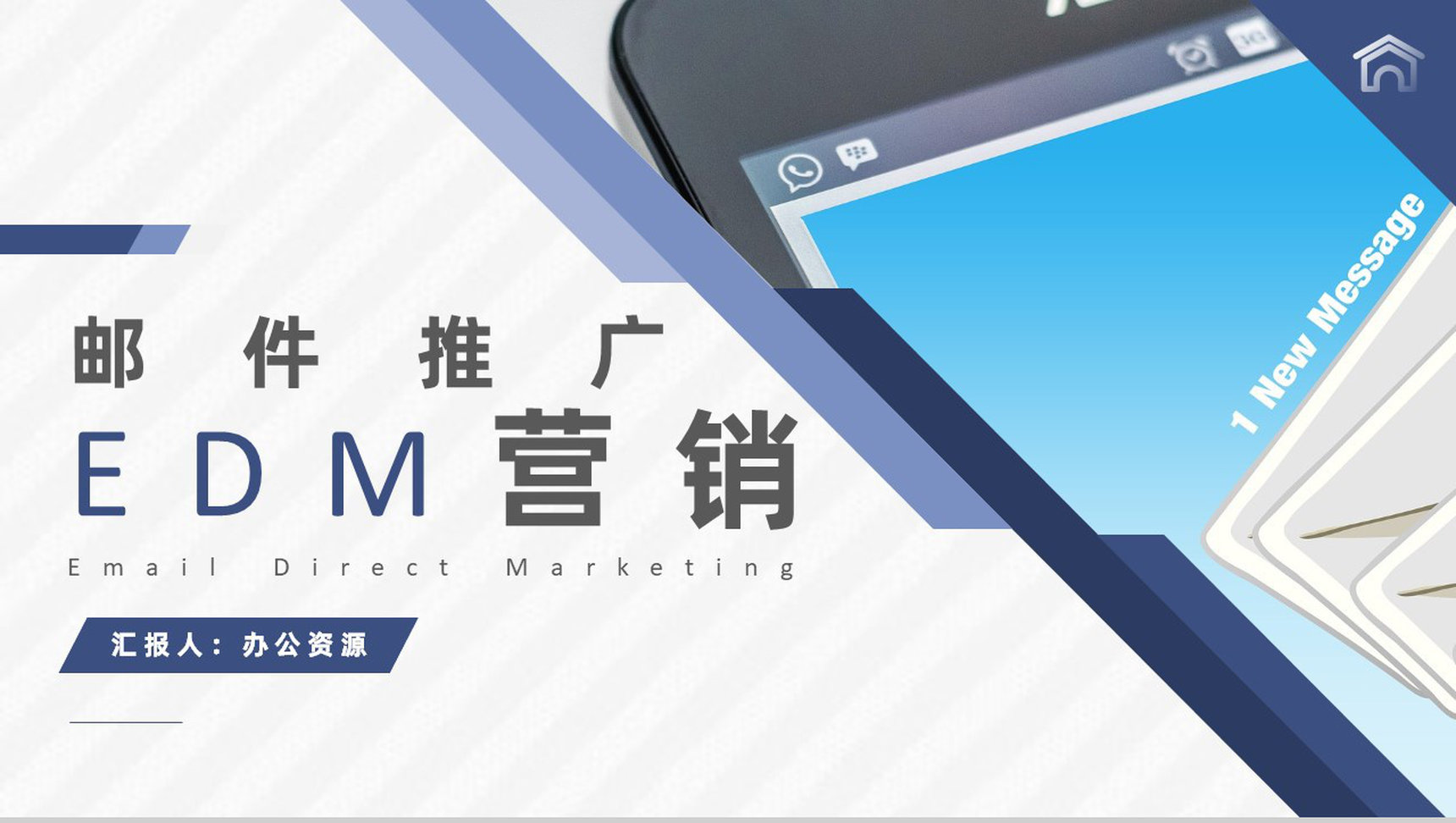 产品推广与网络推广EDM邮件营销方案实施PPT模板