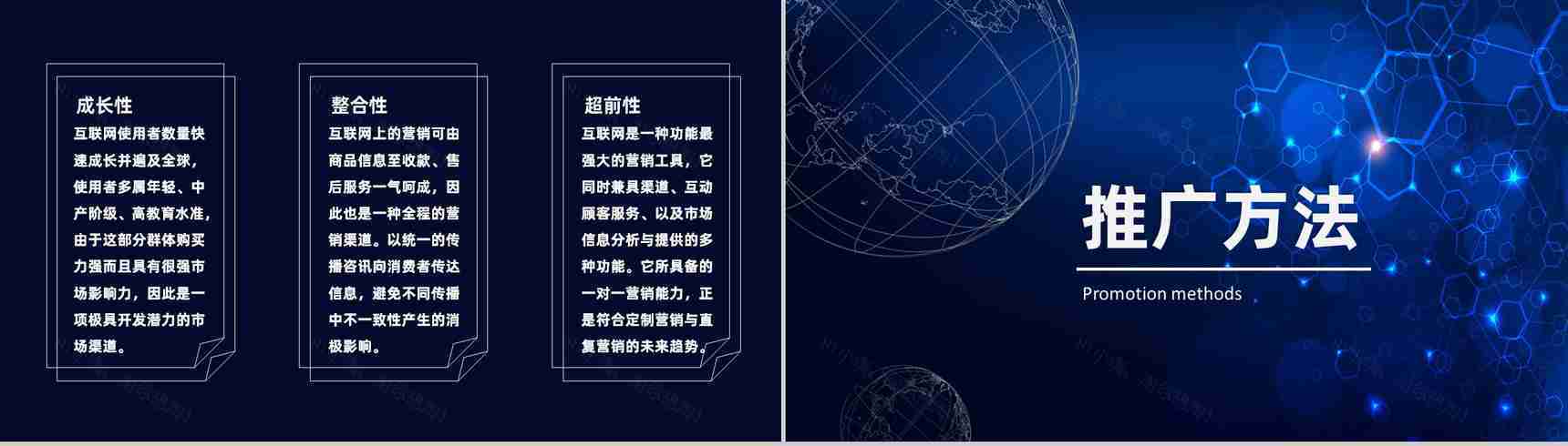 企业网络营销优化推广方案目的总结PPT模板-5