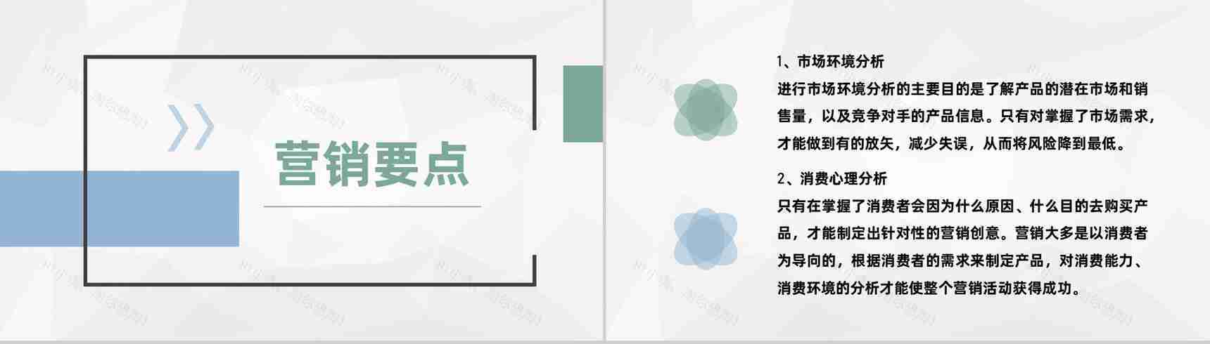 互联网行业公司网络营销策略分析广告策略模式总结PPT模板-2