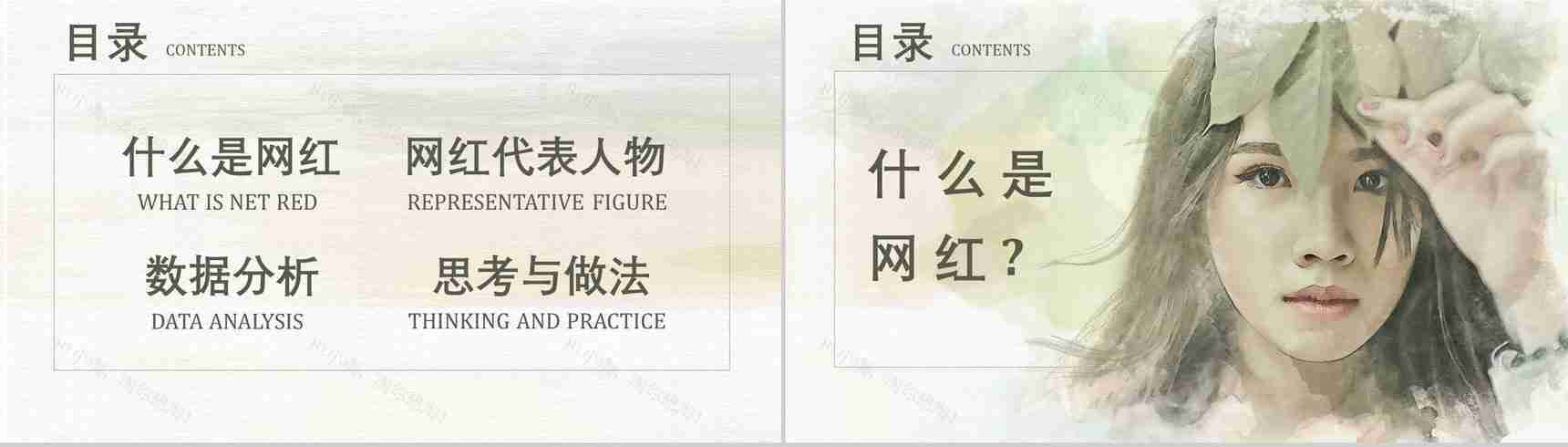 网红经济现象的运营模式利弊优势与劣势PPT模板-2