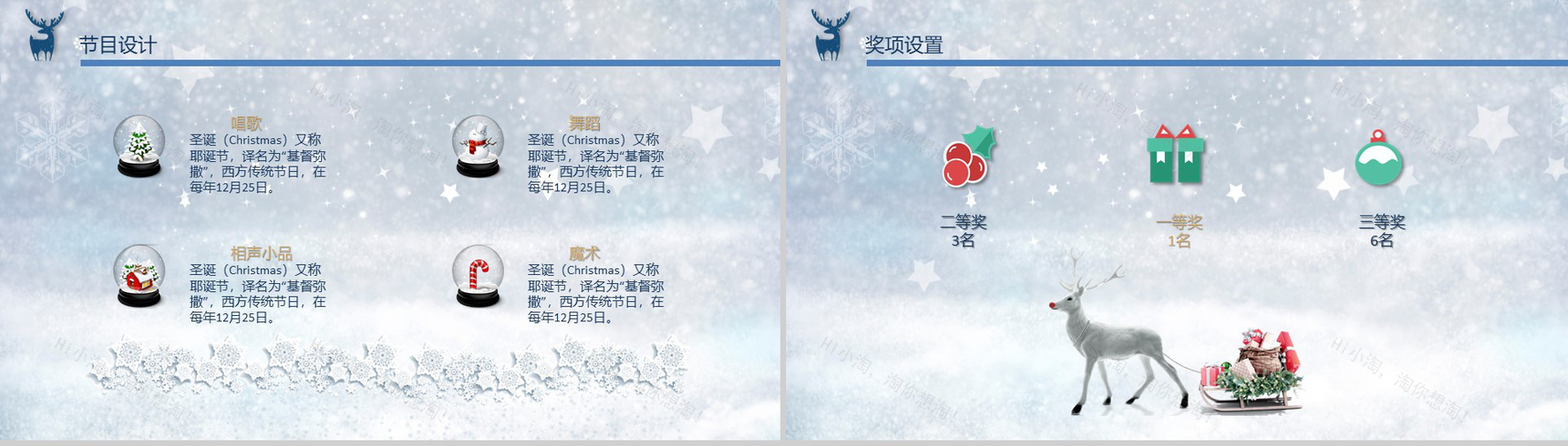 圣诞节营销活动策划方案PPT模板-6