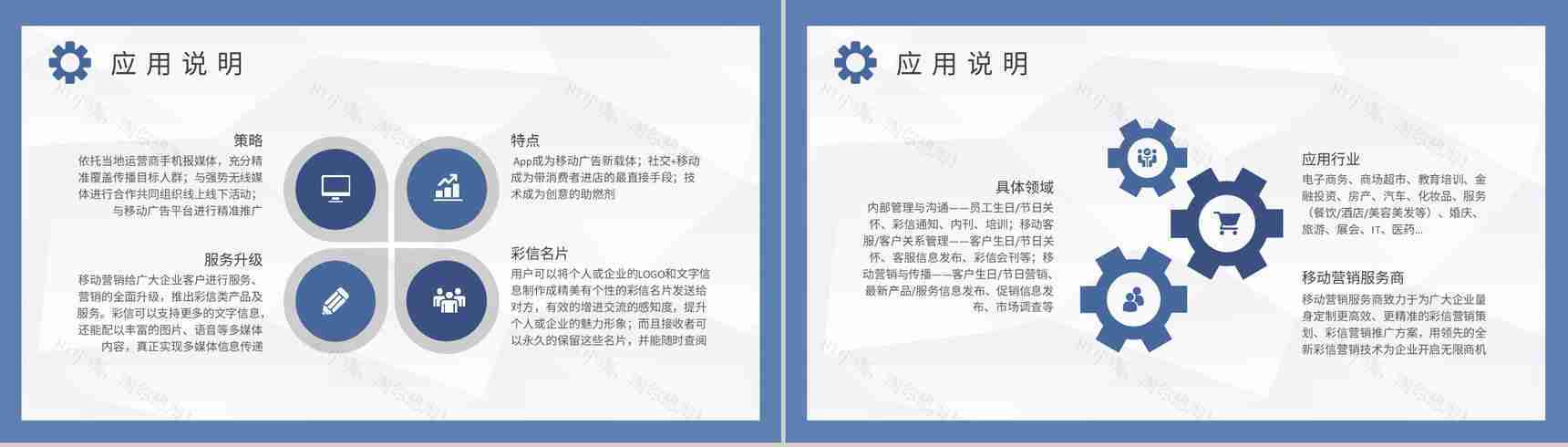 移动营销推广基础知识培训企业营销部门工作汇报演讲PPT模板-6