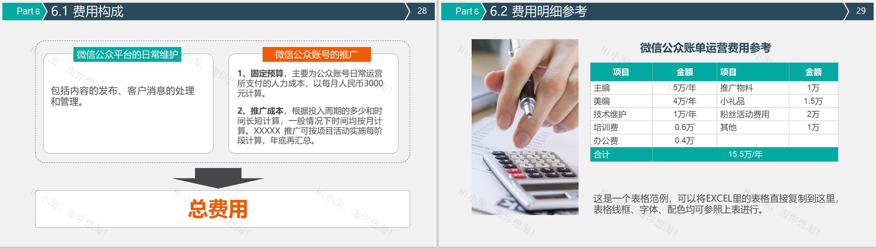 某公司微信营销策划方案PPT模板-15