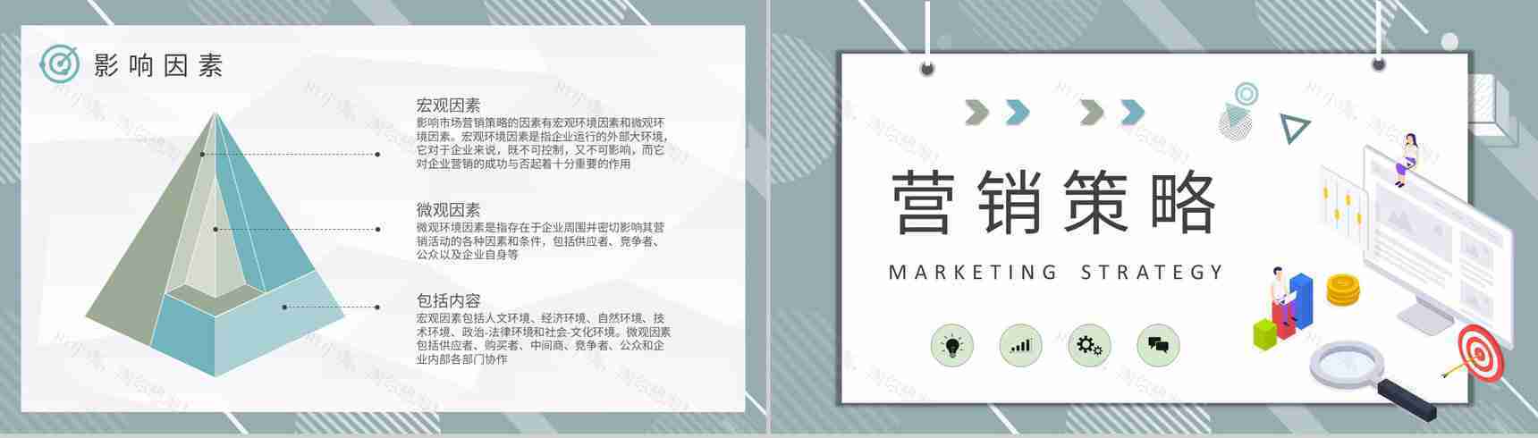 公司品牌市场定位分析营销策略知识培训总结PPT模板-3