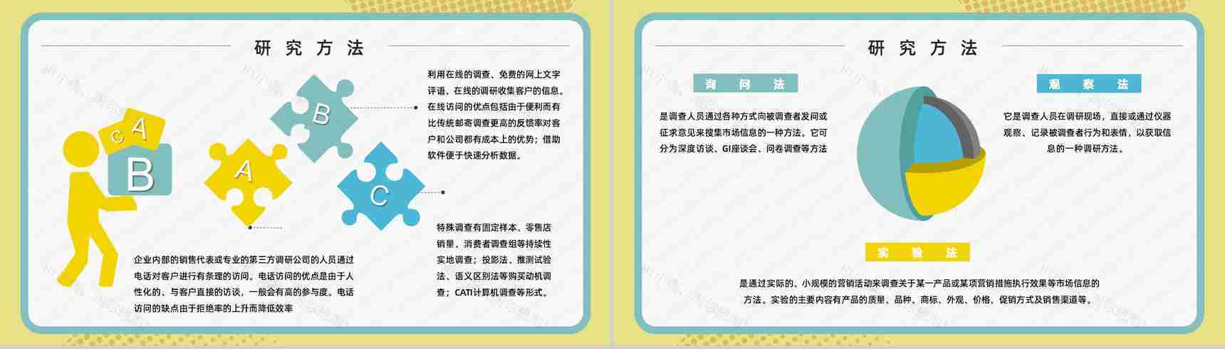 产品市场调研方法计划方式项目活动推广宣传汇报PPT模板-8