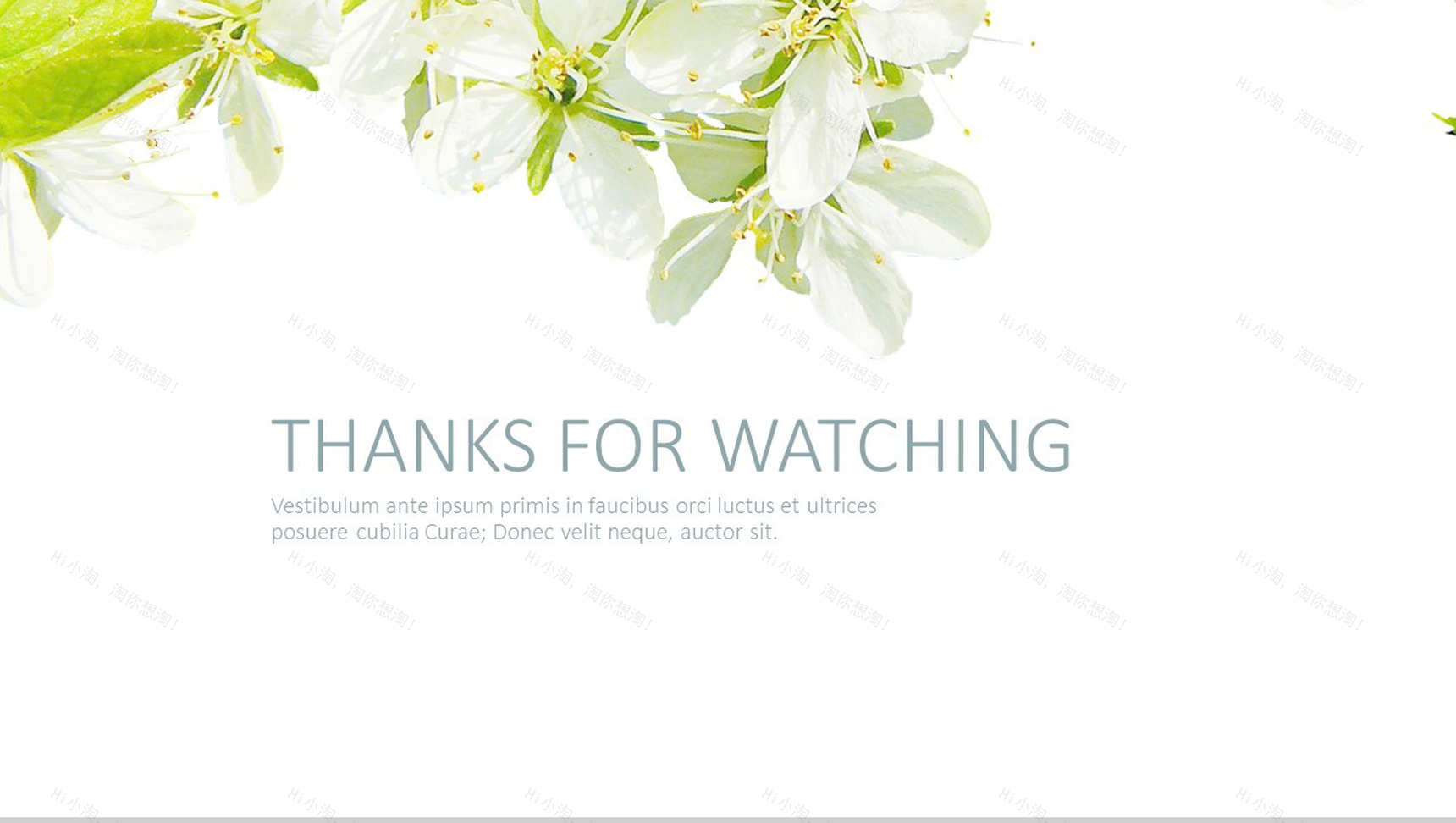 大气简约小清新生活策划书PPT模板-10