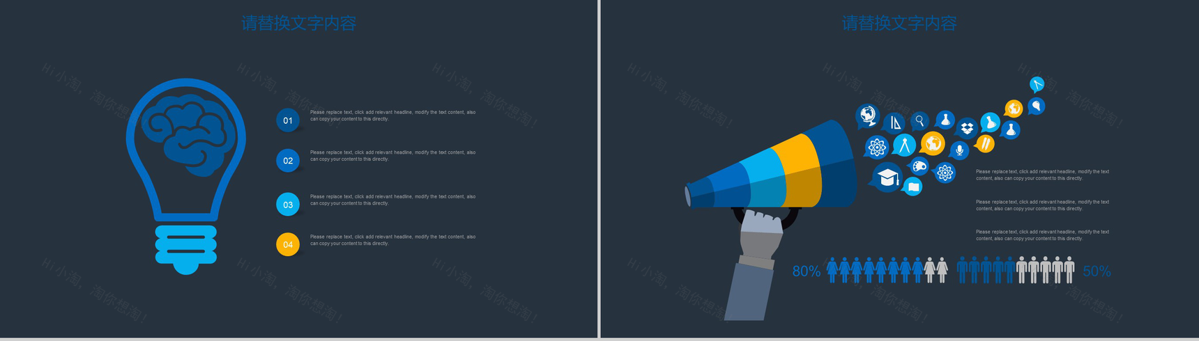 商务通用网络云计算互联网创业项目营销推广PPT模板-3