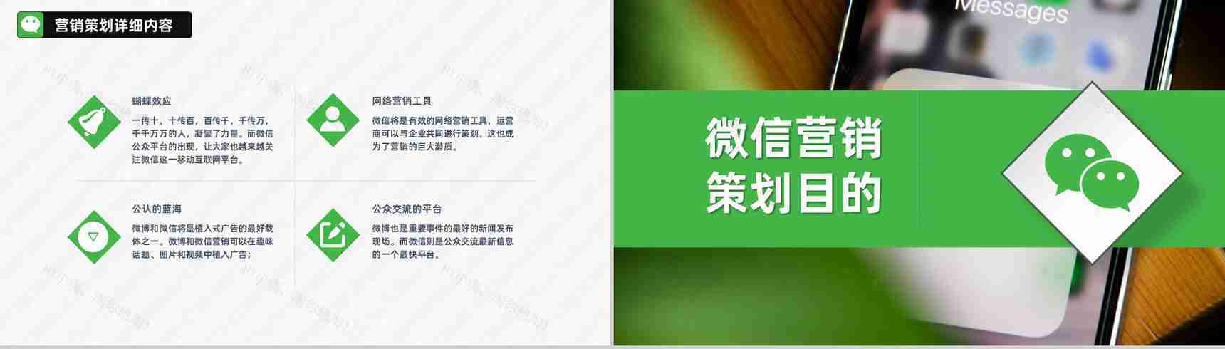 社群营销搭建框架和营销思路微信营销微商微店商务PPT模板-6