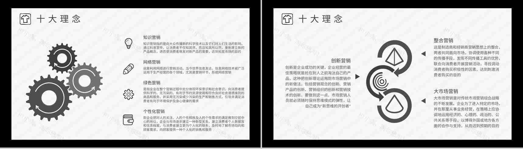 服装营销策划杂志风服装品牌策划宣传PPT模板-7