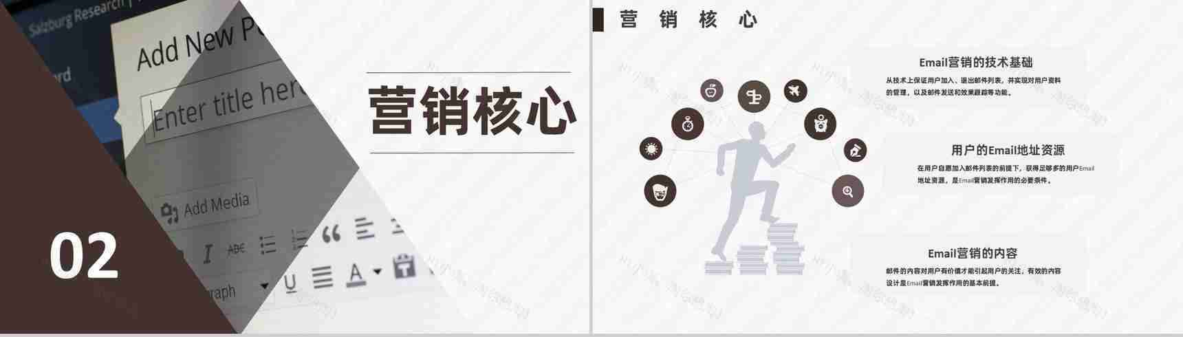互联网行业EDM营销方案与销售策划方案活动PPT模板-4