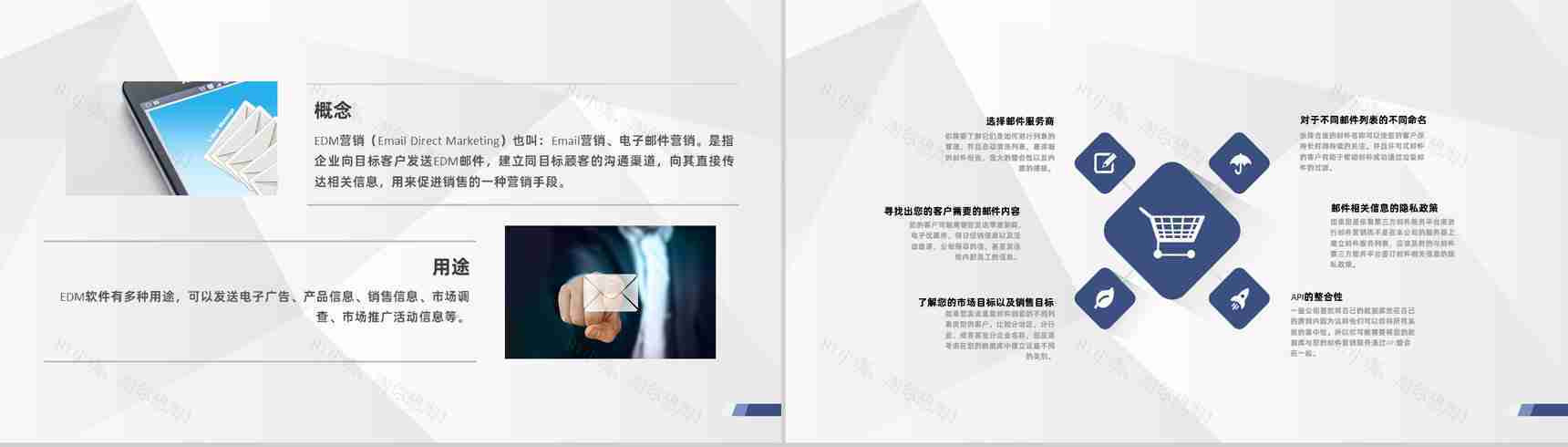 电子商务企业EDM营销基础知识及外贸营销培训专用PPT模板-3
